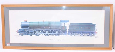 Lot 130 - 2 Framed and glazed signed prints by Geoffrey...