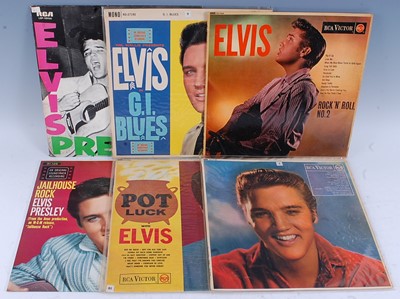 Lot 1081 - Elvis Presley, a collection of LP's to include...