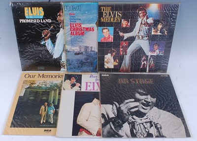 Lot 1081 - Elvis Presley, a collection of LP's to include...