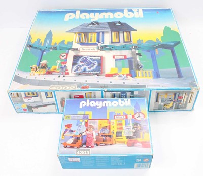 Lot 149 - Playmobil Boxed Train Accessory group, 2 boxed...
