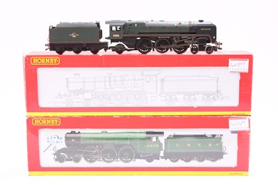 Lot 409 - Three Hornby locos & tenders: R2549 LNER 4-6-2...