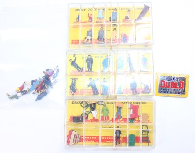 Lot 439 - Dinky Toys figures for 00 gauge: Plastic...