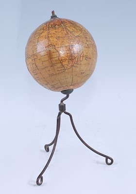 Lot 2283 - A Phillips three inch terrestrial globe,...