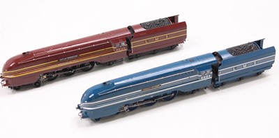 Lot 692 - Two Hornby 'Coronation Scot' streamlined locos...