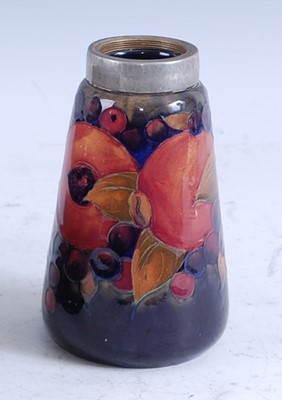 Lot 222 - A Moorcroft pottery sifter in the Pomegranate...