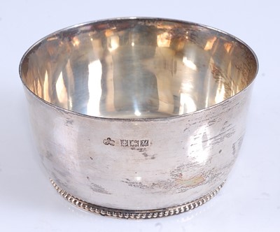 Lot 229 - A 1960s silver circular sugar bowl by...