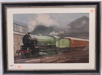 Lot 123 - Large framed Limited edition print by Frank...