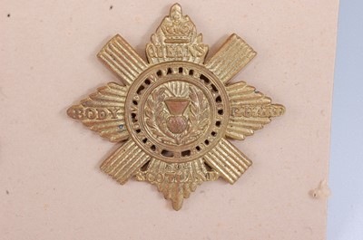 Lot 237 - A collection of badges and insignia to include...