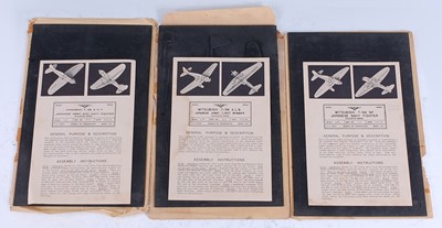 Lot 21 - A collection of three WW II U.S. Navy Bureau...