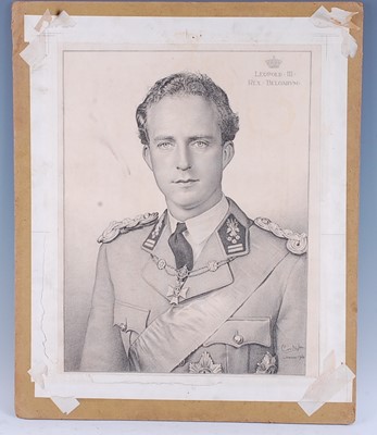 Lot 75 - Leopold III of Belgium, (1901-1983), 3/4...