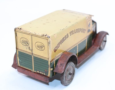 Lot 1861 - Wells O London Circa 1925 tinplate and...