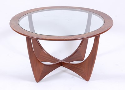 Lot 537 - A 1960s G-Plan teak circular 'Astro' coffee...