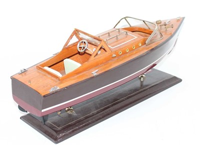 Lot 128 - A static dispay model of a River Cruiser,...
