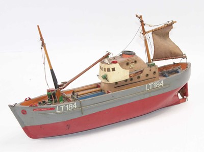 Lot 132 - An early 1950’s scratch-built model of a...