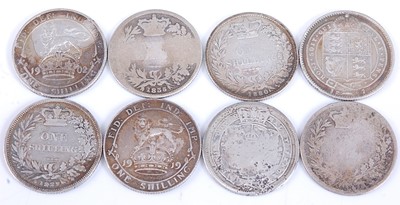 Lot 2133 - Great Britain, 1739 shilling, George II...