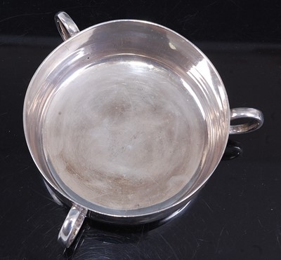 Lot 2134 - An Edwardian silver tyg. of plain form with...