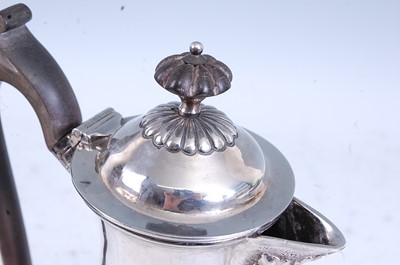Lot 2138 - An Edwardian silver hot water pot, of...
