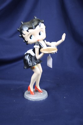 Lot 10 - A reproduction cast iron figure of Betty Boop,...