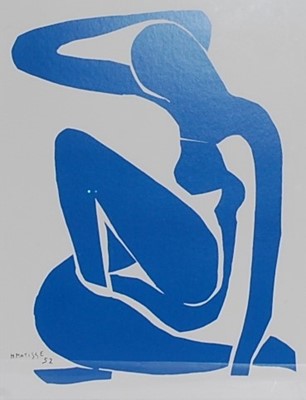 Lot 383 - After Henry Matisse (1869-1954) - Blue Nude...