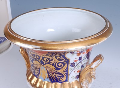 Lot 2072 - A large circa 1806-1825 Derby porcelain urn,...