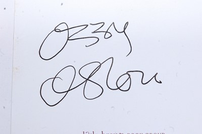 Lot 1107 - Ozzy Osbourne - I Am Ozzy, 1st edition...