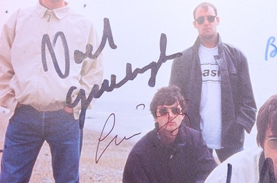 Lot 1109 - Lee Henshaw, Oasis, signed on page 9 by the...
