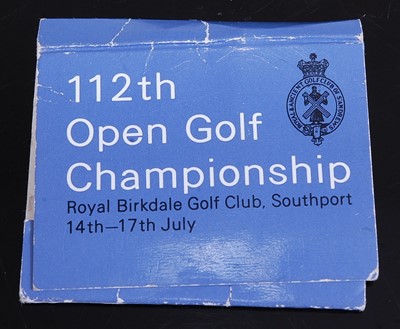 Lot 1188 - Sean Connery, a 112th Open Golf Championship...
