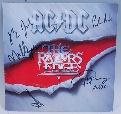 Lot 1071 - AC/DC - The Razors Edge, Promotional copy LP...