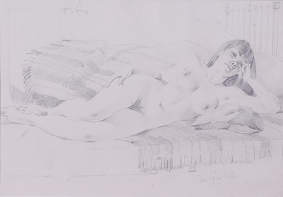 Lot 391 - Tom Greenshields (1915-1994) - Jenny, pencil...