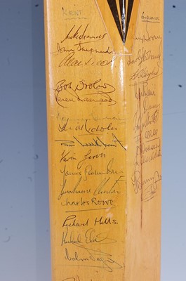 Lot 1277 - A Duncan Fearnley Supreme cricket bat, signed...