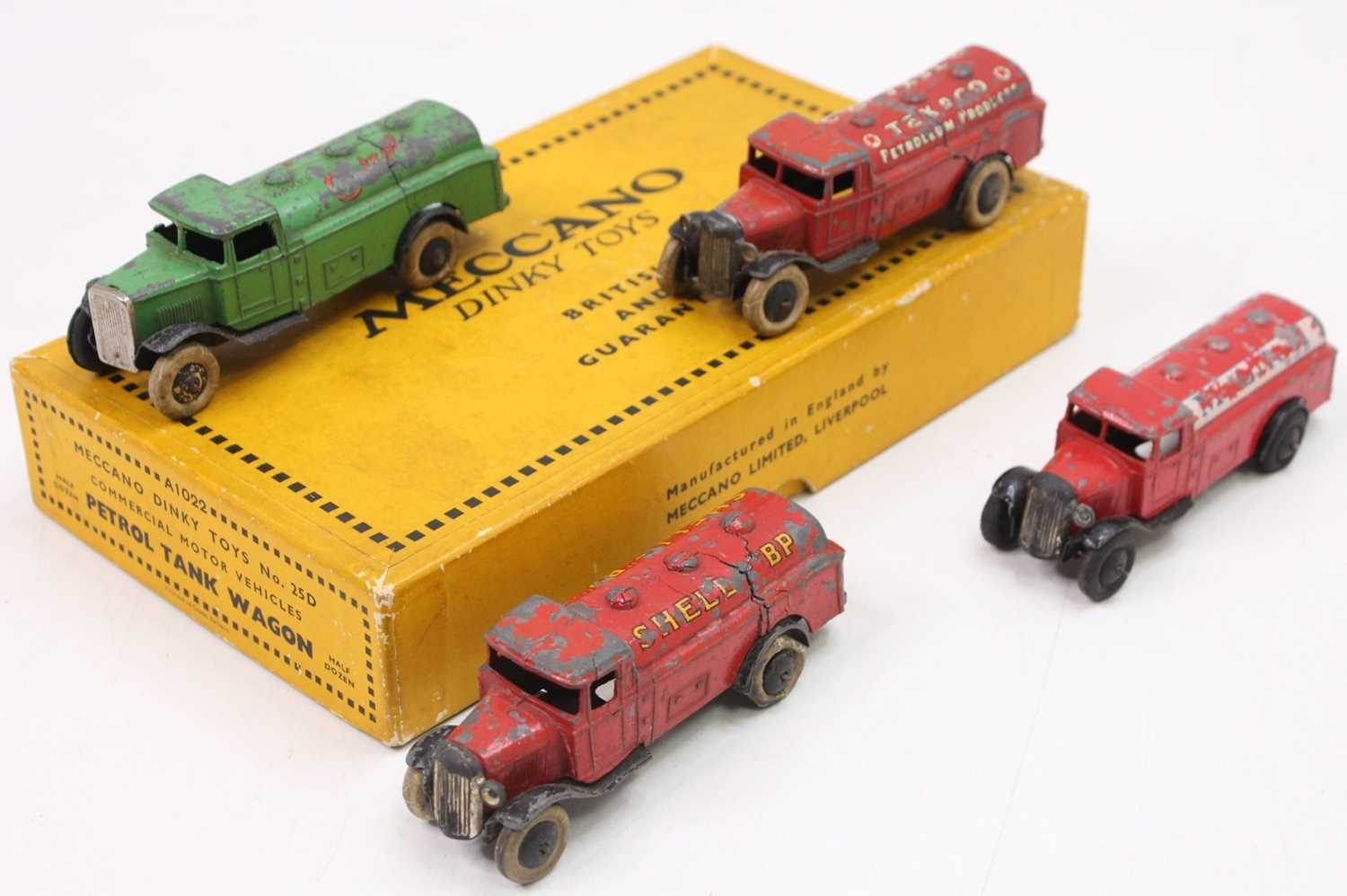 Lot 1006 - Dinky Toys pre-war No. 25D Petrol Tank Wagon...