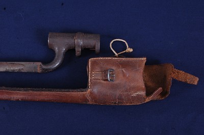 Lot 271 - A British 1853 pattern socket bayonet, the...