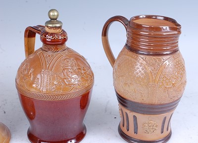 Lot 33 - An 1897 Doulton Lambeth stoneware jug,...