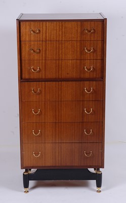 Lot 566 - Ernest Gomme for G-Plan - a 1960s teak narrow...