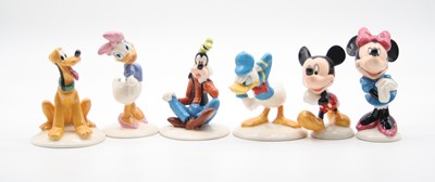 Lot 29 - A Royal Doulton set of six Mickey Mouse...