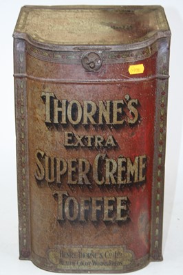 Lot 31 - A Thorns Extra Super Cream Toffee advertising...