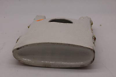Lot 34 - A 20th century Staffordshire style pocket...