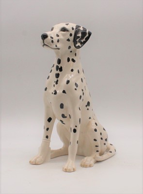Lot 79 - A Beswick model of a seated Dalmatian, model...