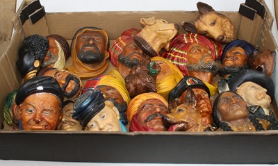 Lot 85 - A collection of Bossons plaster wall masks