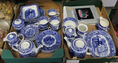 Lot 97 - A collection of George Jones blue & white...
