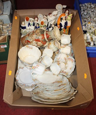 Lot 105 - A box of various ceramics to include...