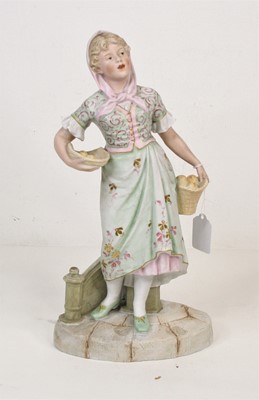 Lot 119 - A Gebruder Heubach bisque porcelain figure of...