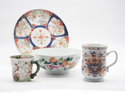 Lot 145 - An 18th century Chinese export porcelain...