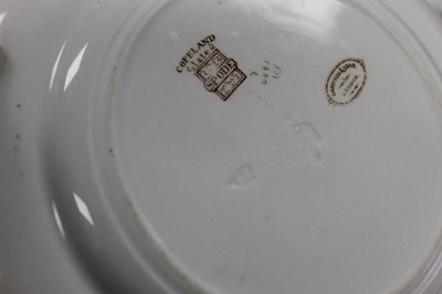 Lot 174 - A Copeland Spode dinner service decorated with...