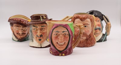 Lot 201 - A collection of Royal Doulton character jugs...