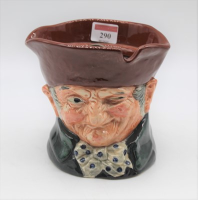 Lot 290 - A Royal Doulton character tobacco jar 'Old...