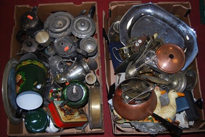 Lot 427 - Two boxes of miscellaneous items to include...