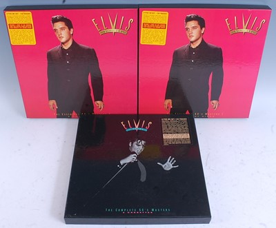 Lot 1077 - Elvis Presley, a collection of ten CD,...
