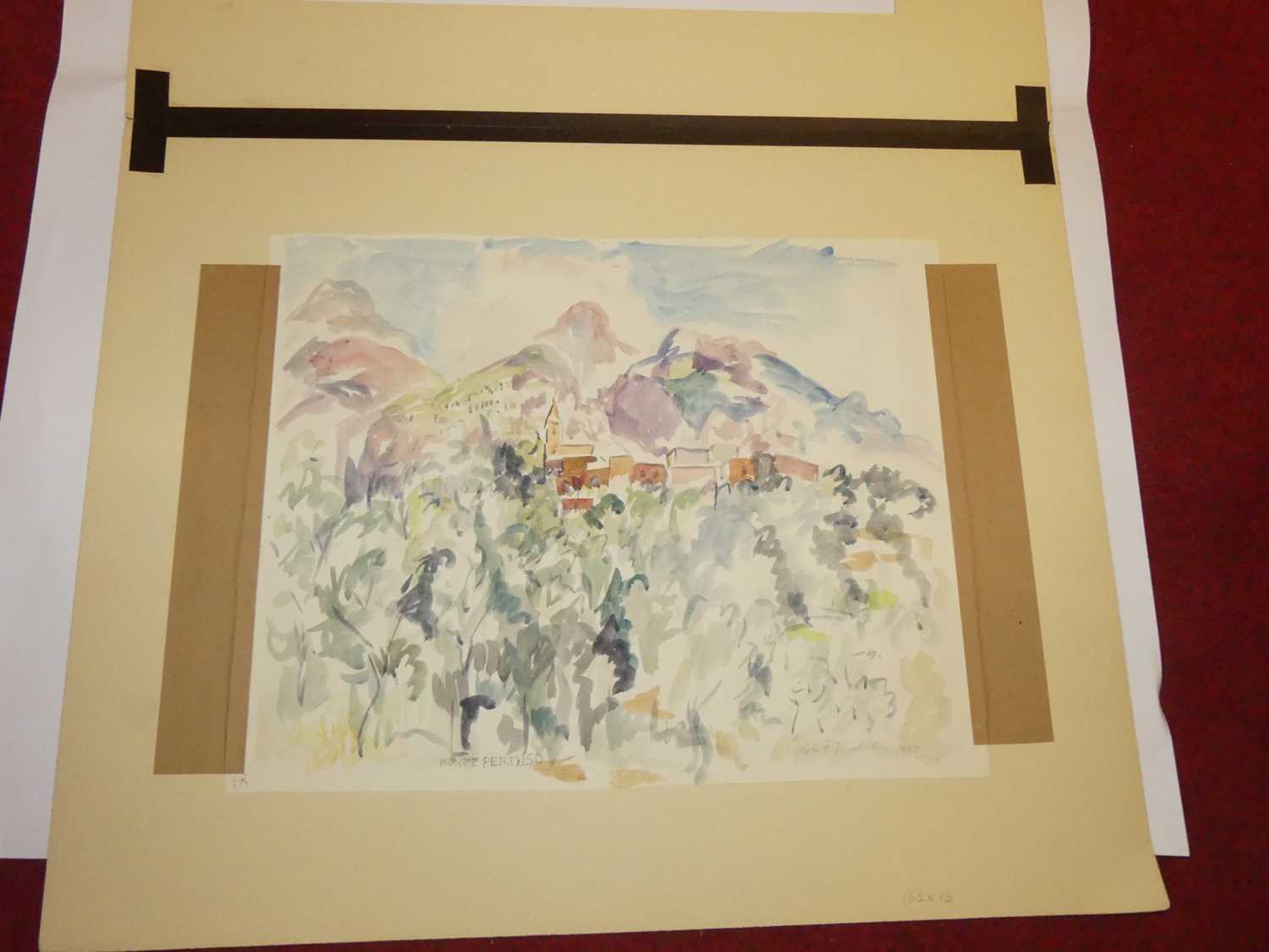 Lot 1121 - Robert Mackechnie (1894-1975) - Monty Pertuso,...