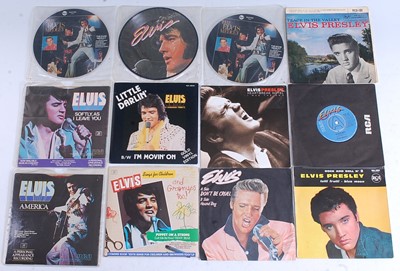 Lot 1091 - Elvis Presley, a collection of singles, EP's...